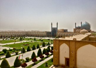 Imam Square Isfahan from Ali Qapu