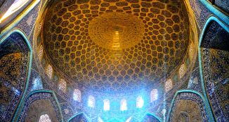moschea Lotfollah cupola Esfahan