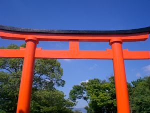 porta rossa tempio Kyoto